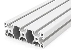 DOLD MECHATRONIK Profilé aluminium 40x120L type I slot 8 (léger), anodisé argent - Longueurs standards 1500mm