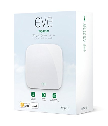 Elgato Eve Weather (Vorgängermodell) – Kabelloser Außensensor mit Apple HomeKit-Unterstützung, Bluetooth Low Energy - 5
