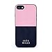 Price comparison product image Jack Wills Fashion Premium Quality BRAMPTON Hard Shell for iPhone 8/7 - Pink Navy Block