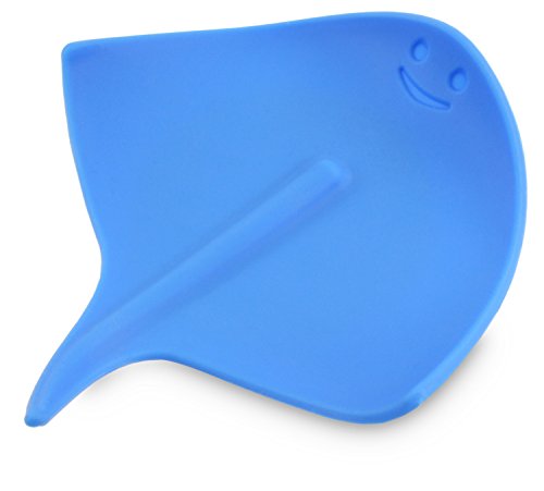 j-me JMESTING-BLU silvio der Rochen Seifenschale, silicone, 12 x 11,5 x 2,9 cm, blau - 8