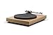 Price comparison product image Roberts RT100 Two Speed Turntable with Built-In Stereo Preamplifier and USB Connectivity - Natural Wood