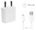 Smart Charge 2.1A Wall Charger with Auto-Detect Technology compatible with iPhone, iPad, Samsung, Sony, One plus, LG, Nokia, Microsoft, Motorola, OPPO, HTC, Asus, Nexus, Xiaomi, Vivo, Blackberry, LeTv, Lava, iBall, Micromax, Intex, Honor, and all other mobile devices, Bluetooth Speakers, Power Banks, Tablets, Cameras and More (White) By mobicell RS.399.00