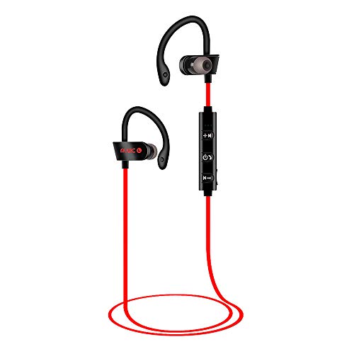 Preisvergleich Produktbild Diadia Bluetooth-Kopfhörer, kabellos, Geräuschunterdrückung, Sport-Kopfhörer, Nackenbügel, Headset mit Mikrofon, für iPhone X / 8 Plus / 8, iPhone 7, 6S, 6 Plus, Samsung Galaxy