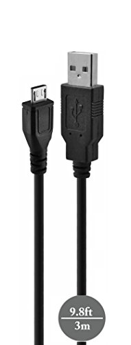 Extra Long - câble USB 3M pour Amazon Fire TV Stick (avec 4K Ultra HD) et Amazon Fire TV Stick (générations précédentes)