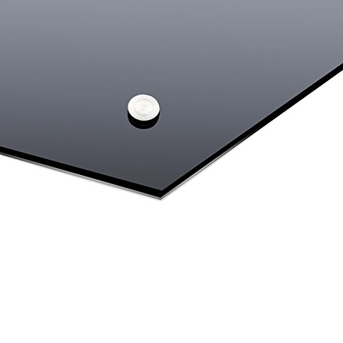 6mm Glasplatte Küchen Rückwand Schwarz Spritzschutz Motivwand Fliesenspiegel - 4