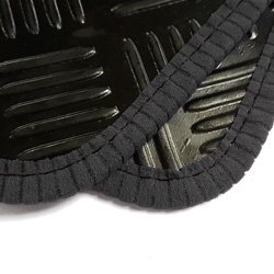 Vauxhall Zafira A (1999-2005) Tailored Rubber Car Mats-Black Ribb