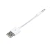 Produktbild homiki-Kabel Ladegerät und Multifunktions Sync USB 2.0 Stecker auf Jack 3,5 mm, kompatibel iPod Shuffle 3 g, 4G, 5G, 6G