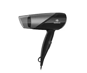 Havells HD3251 1600 Watts Ionic Cool SHOT & Foldable Hair Dryer -Black