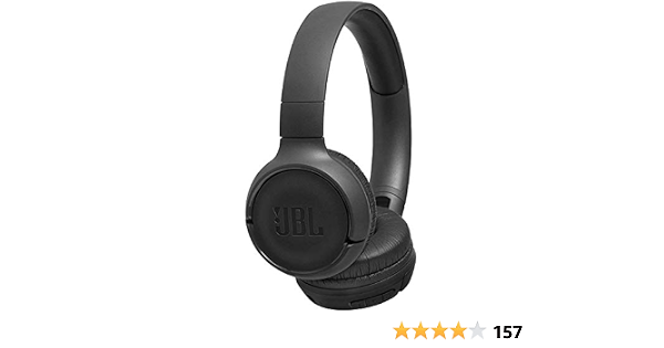 Renewed) JBL Tune 500BT Powerful Bass Wireless On-Ear Headphones with Mic  (Black) : Amazon.in: Electronics