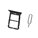 Produktbild General SIM Karten Halter Slot Tray Holder Ersatz mit SIM Karten öffnen Nadel für Huawei P20 Pro CLT-L04 CLT-L09 CLT-L09C CLT-L29 CLT-L29C CLT-AL00 CLT-AL01/P20 Plus 6.1" Schwarz