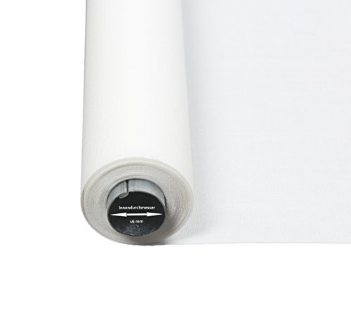 EFIXS Montageset für Minirollo, Easyrollo, Klemmrollo oder Klemmfixrollo ~ Bedienlänge 100 cm ~ OHNE BOHREN ~ Farbe: weiss ~ Rollowelle: Innendurchmesser 16 mm ~ Aussendurchmesser 17 mm ~ Lieferumfang: Klemmträger oben, Klemmträger unten, Rollohalter, Ösen, Sehne, Endlager, Kettengetriebe, Kettenhalter, Klebepads ~ SET 17/100 - 7
