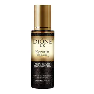 DIONE UK Professional Keratin Hair serum for All Hair Types, 100ml