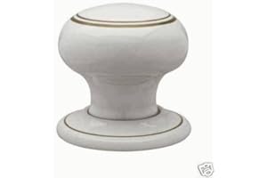 FRELAN White Goldline Mortice Knob