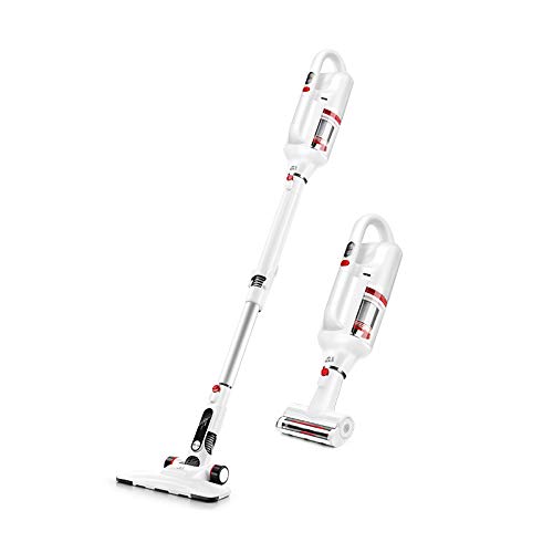 PUPPYOO T10 Mix Aspirateur Balai sans Fil sans Sac Faible Bruit Léger Portable 17.5Kpa, 2 Vitesses 250W, 0.6L