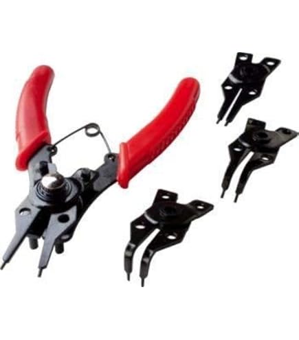Universal Swivel Tips Just Clips Patented Snap Ring Pliers With - Works - View #5