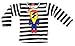Stardust Baby-Boys 'Lego David Bowie' Long Sleeved Top (Black & White) : 1-2 Years