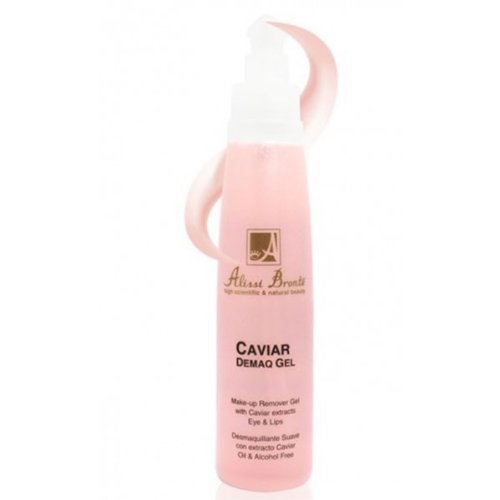 CAVIAR DEMAQ Makeup Remover Gel (Oil & Alcohol Free) with Caviar Extracts for Skin, Eyes & Lips - 100% Natural Beauty (200 ml - 6.7 Oz) LIMITED EDITION