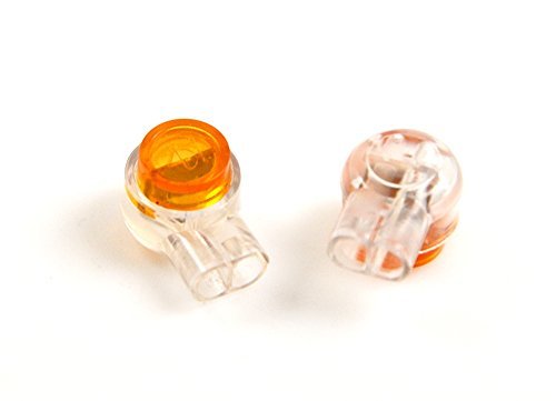 iParaAiluRy 50X Yellow K1-Draht-Verbindungs ??UY Kabelverbinder Beste UY Joint Lock-Stecker für Telefon-Netzwerkleitungen - 4