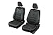 Produktbild Universelle Überzüge Carbon Schwarz geeginet für Nissan X-Trail - 2Stk. EIN Set Vordersitze