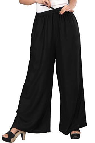 rr productions Jaipuri Casual Rayon Palazzo Plain Pants/Trousers for Women (Free Size) Black RS.299 (80.00% Off) - Amazon rr productions Jaipuri Casual Rayon Palazzo Plain Pants/Trousers for Women (Free Size) Black RS.299 (80.00% Off) - Amazon