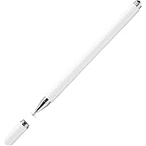 Microcase Universal Telefon Tablet iPad Disk U&ccedil;lu Stylus Pen Dokunmatik Kalem - AL3461 Beyaz
