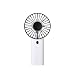 Produktbild Handheld Mini Fan Tischventilatoren Phone Holder, Wiederaufladbar Tragbar Einstellbare Geschwindigkeit USB (Weiß)
