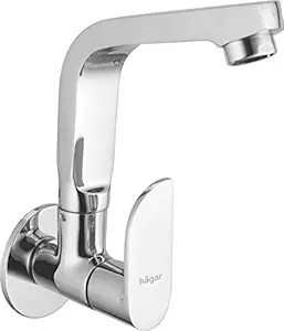 Hagar FABER FA-009 Wall Mounted Sink Cock Casted Spout WS for Bathroom and Bathroom Fixtures