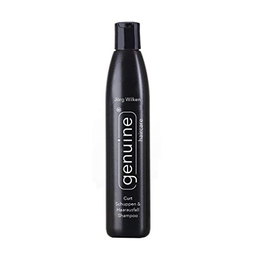 genuine haircare Curt Schuppen & Haarausfall Shampoo für alle Haartypen, beruhigt/vitalisiert die Kopfhaut, stärkt den Haarwuchs, verhindert Nachfetten, 250ml