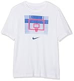 Maximum comfort Nike M NK Dry tee Backboard T-Shirt de Baloncesto, Hombre, White, M