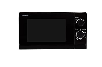 sharp r-200bkw - four micro-ondes monofonction - pose libre - noir