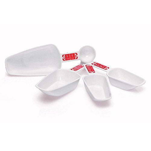 Viva Haushaltswaren – Profi Schaufelsatz, Messschaufel-Set, 4 teilig, Tassenmaße Maß mit Cup und Masseinteilung - 3