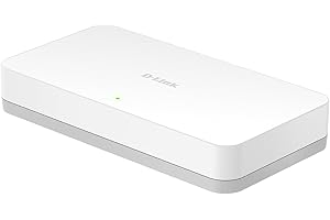 D-Link GO-SW-8G - Switch 8 puertos (Gigabit Ethernet LAN RJ-45, Sin gestión, 1000 Mbps por puerto) blanco