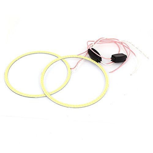 Preisvergleich Produktbild Paar COB LED Auto Angel Eyes Daytime Light White