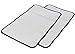Obersee Baby Changing Mat - Black - 2 Pack