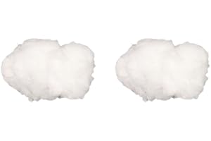 NUOBESTY Cloud Hanging Ornament 2 Pcs Simulated Cotton Clouds for Wedding Party Nursery Room Decoration Diy Pendant Floating Cloud Decoration