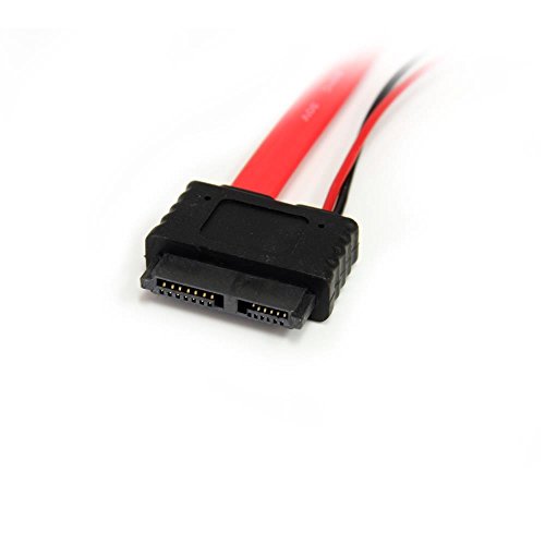 StarTech.Com SLSATAF20 All-in-one SATA Slimline Kabel mit Molex Stecker - 2