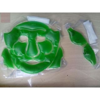 LUMONY Dr Marc's Aloe Vera Face Mask for All Skin with Gel Eye Mask