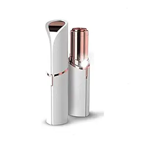 SHAYONAM Womens Portable Safe Battery Operated Electric face Trimmer for women Facial Hair Remover for women, Rose Gold Hair Removal Machine for women (Facial Trimmer)