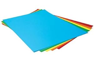 FAVINI CARTONCINO BRISTOL 70X100 PZ.25 LISCIO 5 COLORI FORTI GR.200