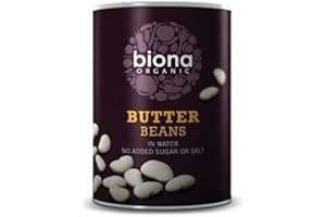 Biona Organic - Canned Butter Beans - 400g (Case of 6)