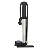 Fischer mini-standpumpe 2in1 Handpumpe und standpumpe in einem mit Manometer