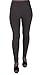 EyeCatch Oversize - Kaira Womens Plus Size Stretch Ladies Trousers Leggings Full Length Pants Charcoal Size 24/26
