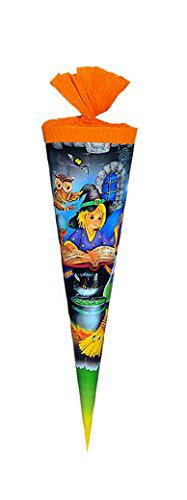 Preisvergleich Produktbild Schultüte / Zuckertüte / Länge: 35cm / rund / "Simsalabim"