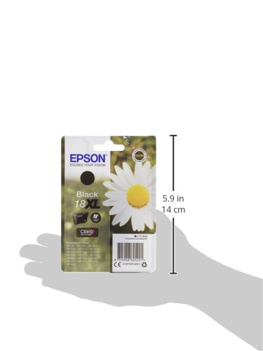 Epson Original T1811 Gänseblümchen, Claria Home Tinte, Text- und Fotodruck XL (Singlepack) schwarz - 2