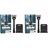 Gillette Body and Intimate Razor for Men, Razor for Pubic Hair, Gentle ...