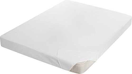 Meditech anti-allergenic travel bed sheet white size 180x260 cm