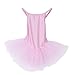 Girls Fairy Pink or White Dress Ballet Tutu Leotard Size S (3-4 yrs)