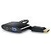 Produktbild Uplink - DisplayPort zu HDMI / VGA Adapter (Konverter) | 2in1 Videoadapter | PC | vergoldete Kontakte | HDTV / 1080p (Full HD) | Hochglanz