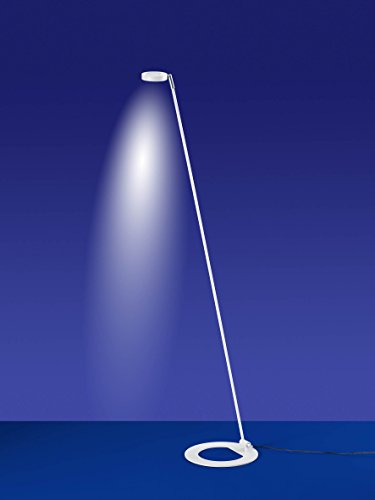 Preisvergleich Produktbild Deutsche LED Stehleuchte Weiss Schalter 5 Watt Standleuchte