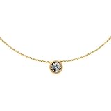 Hochwertige, umweltfreundliche Materialien: vergoldeter Edelstahl mit Swarovski Zirkonia im Brillantschliff, hergestellt in unserer Manufaktur in Deutschland